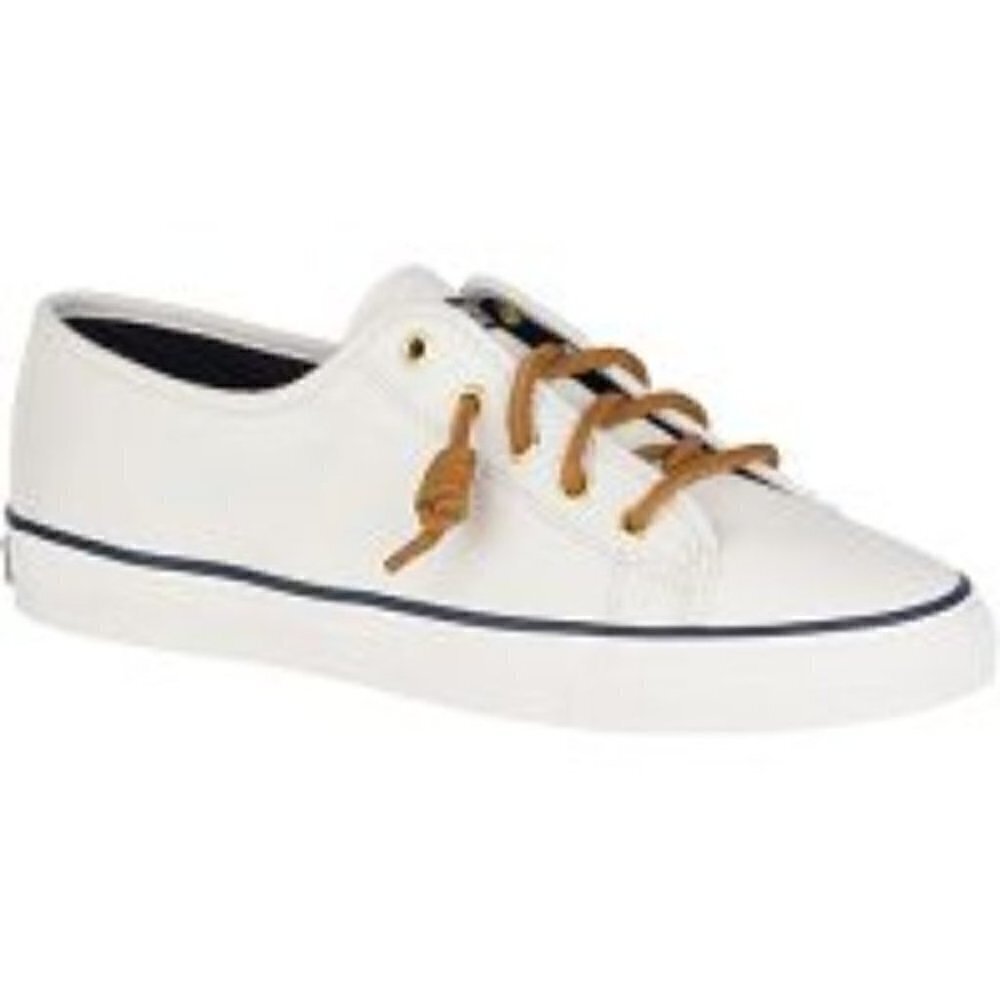 Sperry Seacoast White Boat Shoes